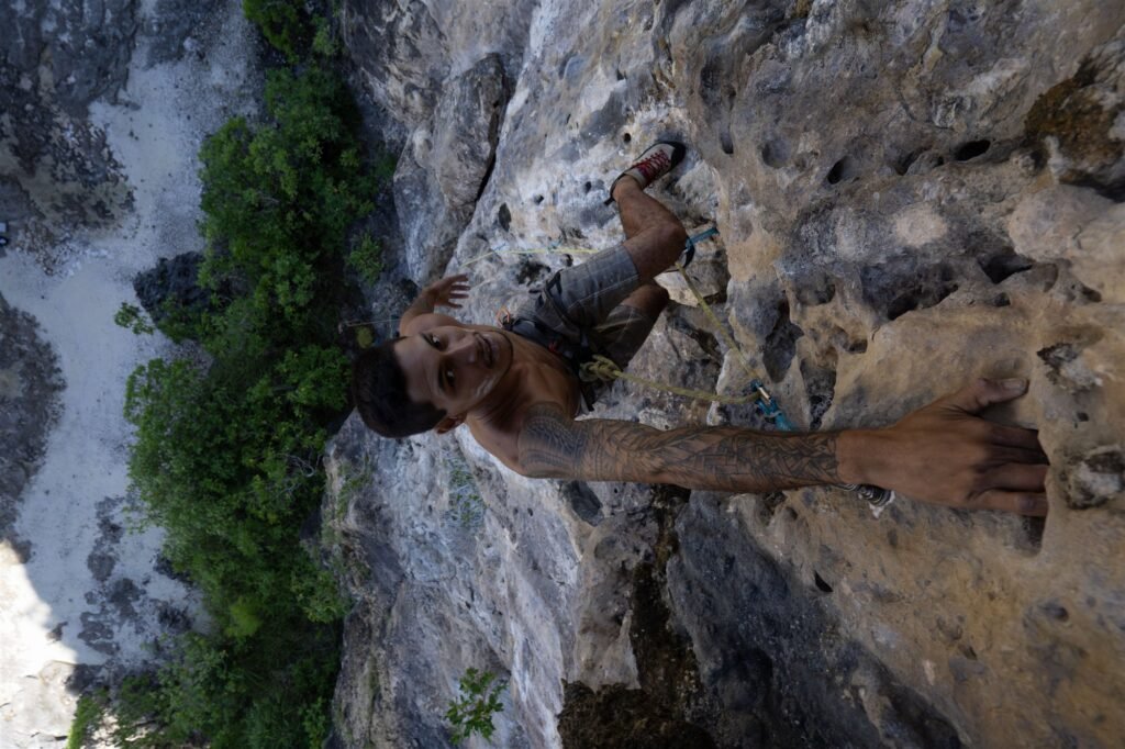 Hiking & Climbing on Makatea